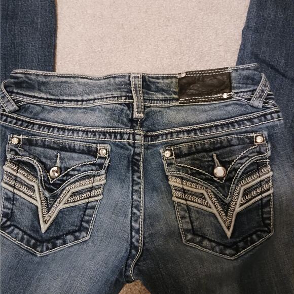 Vigoss The New York Slim Bootcut Jeans Sz 5/6 - Picture 7 of 10